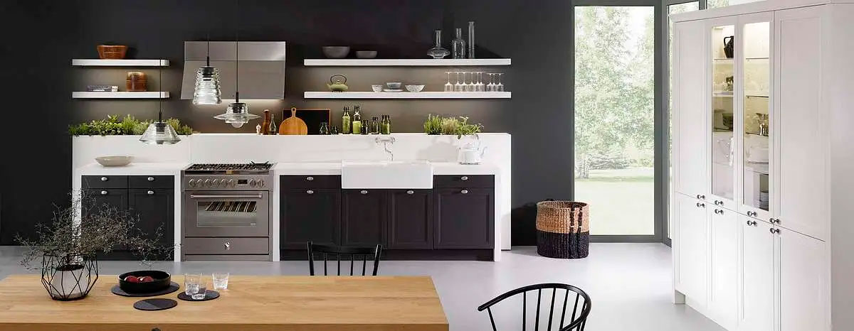 Moderne nemačke kuhinje u rustik stilu - frontovi Avenida