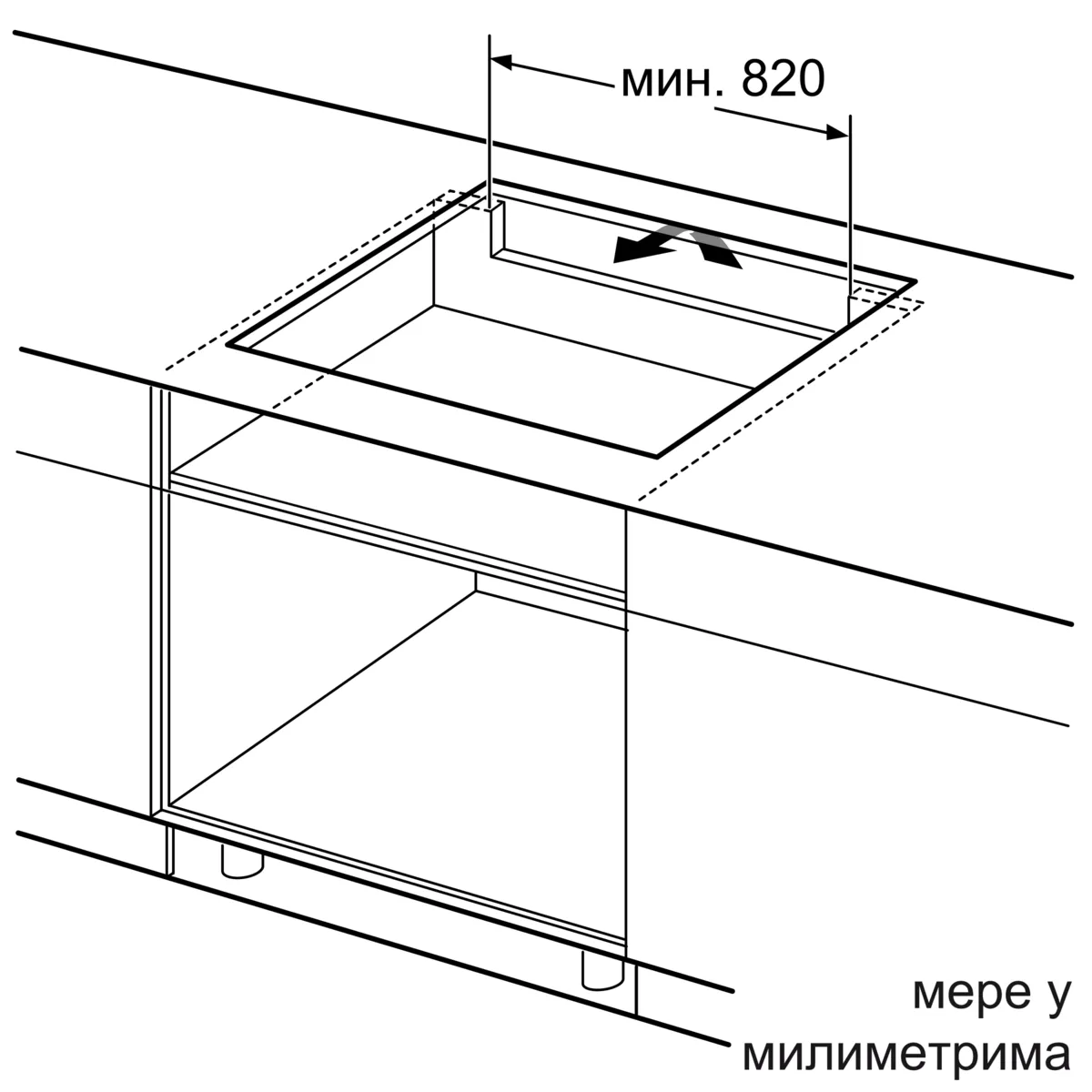 BOSCH PXX921DX6E Indukciona ploča za kuvanje 90 cm Crna, ugradnja u ravni radne ploče serija 8