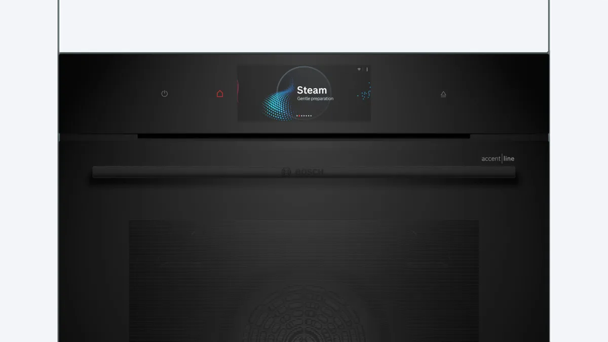 BOSCH HRG978NB1 Ugradna rerna sa dodatnom funkcijom pečenja na pari 60 x 60 cm serija 8 Crna