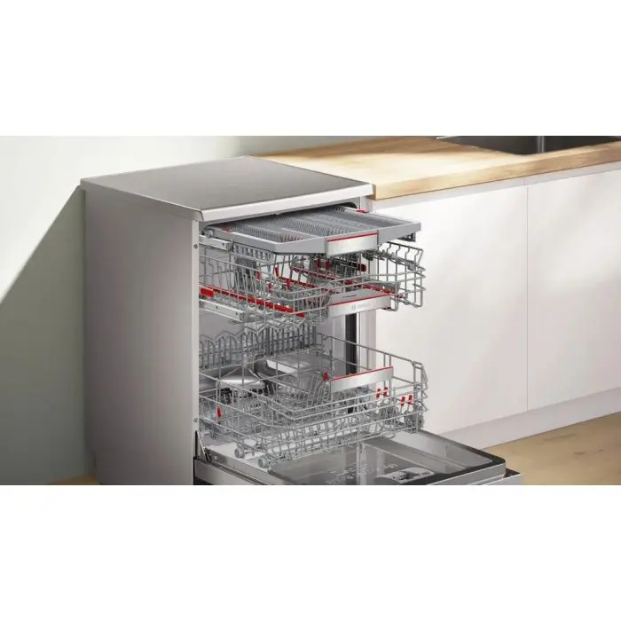 BOSCH SMS8TCI04E Samostojeća mašina za pranje sudova 60 cm Čelična mat obrada protiv otisaka prstiju serija 8, fotografija 2