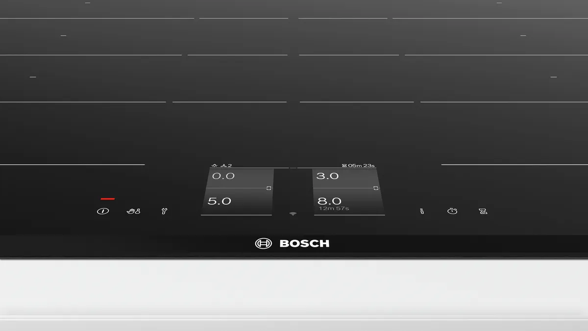 BOSCH PXY895KX5E Indukciona ploča za kuvanje 80 cm Crna, ugradnja sa okvirom serija 8