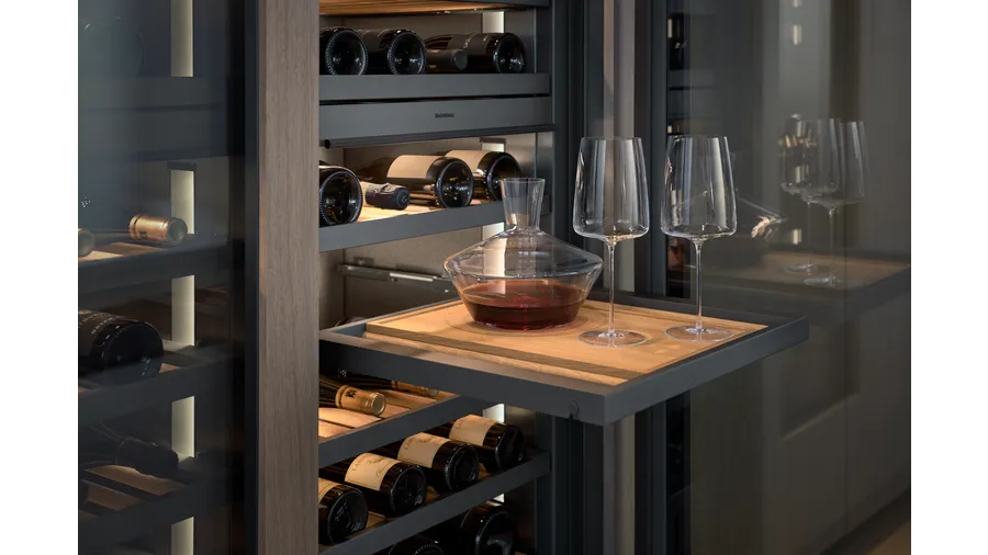 Gaggenau RVW467170 Vario ugradna vinska vitrina serije Expressive 213.4 x 61 cm, fotografija 8 Gaggenau RVW467170 Vario ugradna vinska vitrina serije Expressive 213.4 x 61 cm, fotografija 8