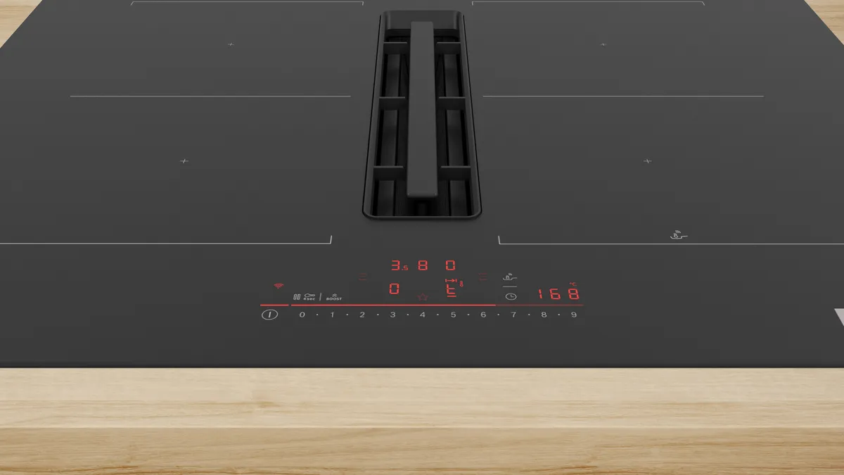 BOSCH PVQ711H26E Indukciona ploča za kuvanje sa integrisanim aspiratorom, 70 cm, ugradnja bez okvira serija 6