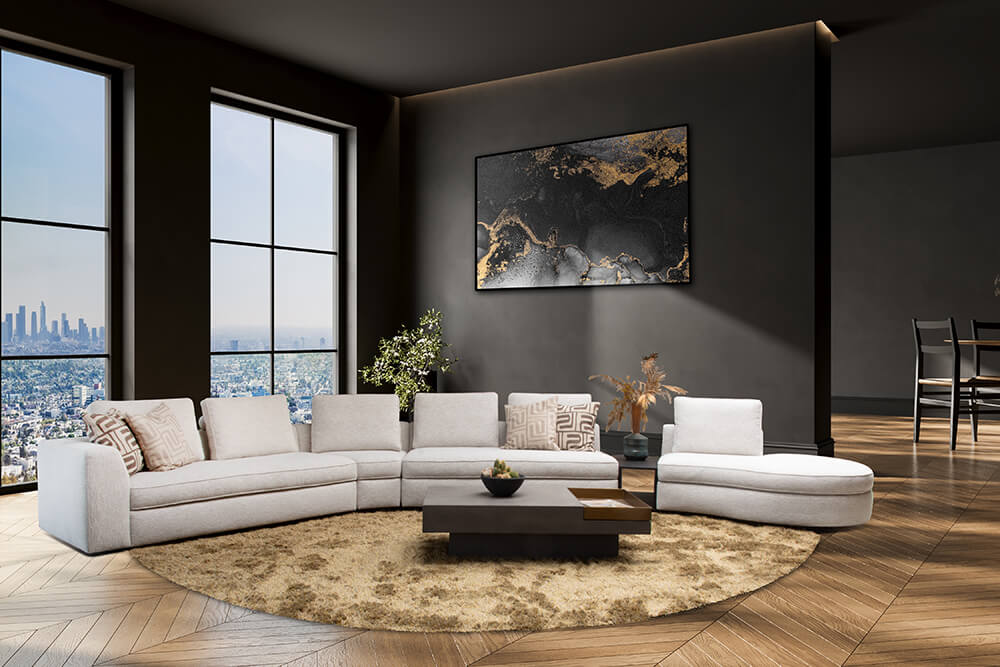 Moderna sofa Hilton, fotografija 5