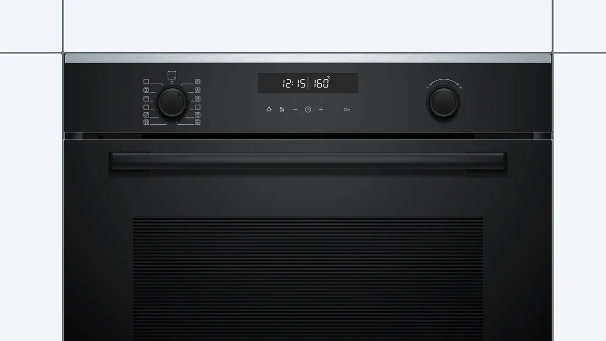 BOSCH HBG2780B0 Ugradna rerna 60 x 60 cm Crna serija 6