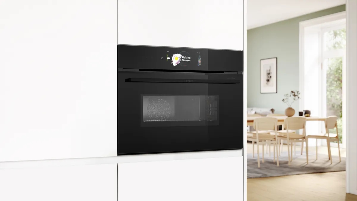 BOSCH CMG978NB1 Ugradna kompaktna rerna sa mikrotalasnom funkcijom 60 x 45 cm serija 8 Crna