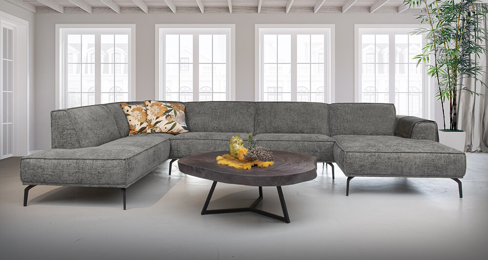 sofa s 3,5 sedišta Stratos – Sterling – Silver – Sullivan, fotografija 5