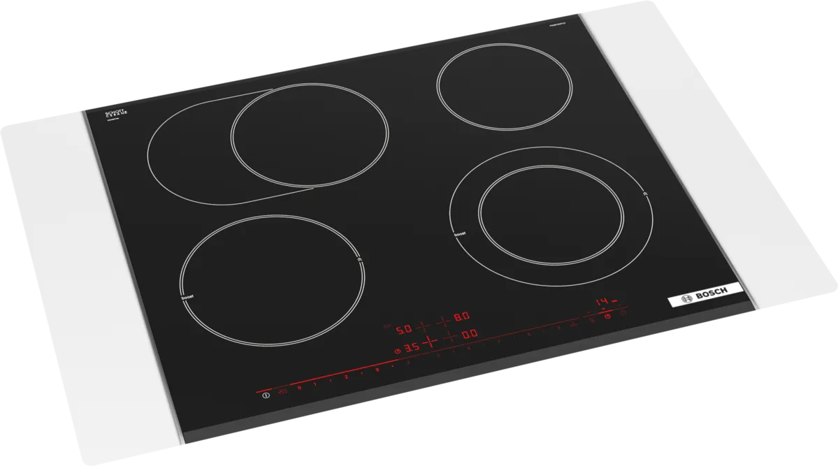BOSCH PKN675DP1D Električna ploča za kuvanje 60 cm Crna, ugradnja sa okvirom serija 8