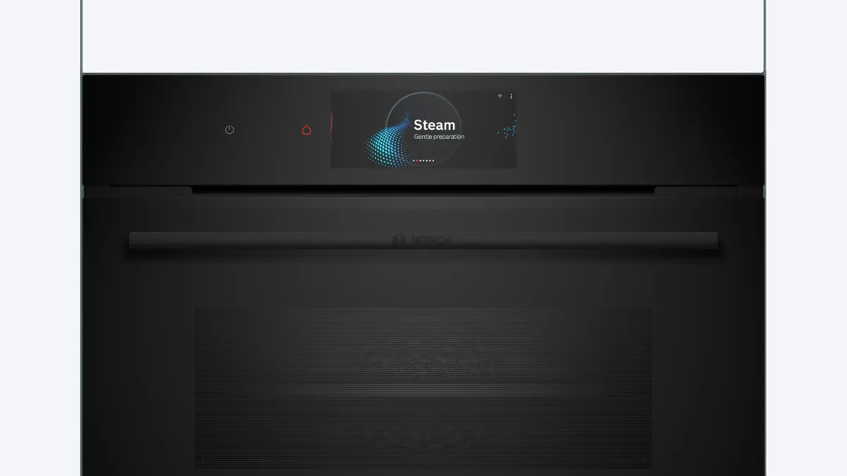 BOSCH CSG958DD1 Ugradna kompaktna rerna sa funkcijom pečenja na pari 60 x 45 cm serija 8 Crna