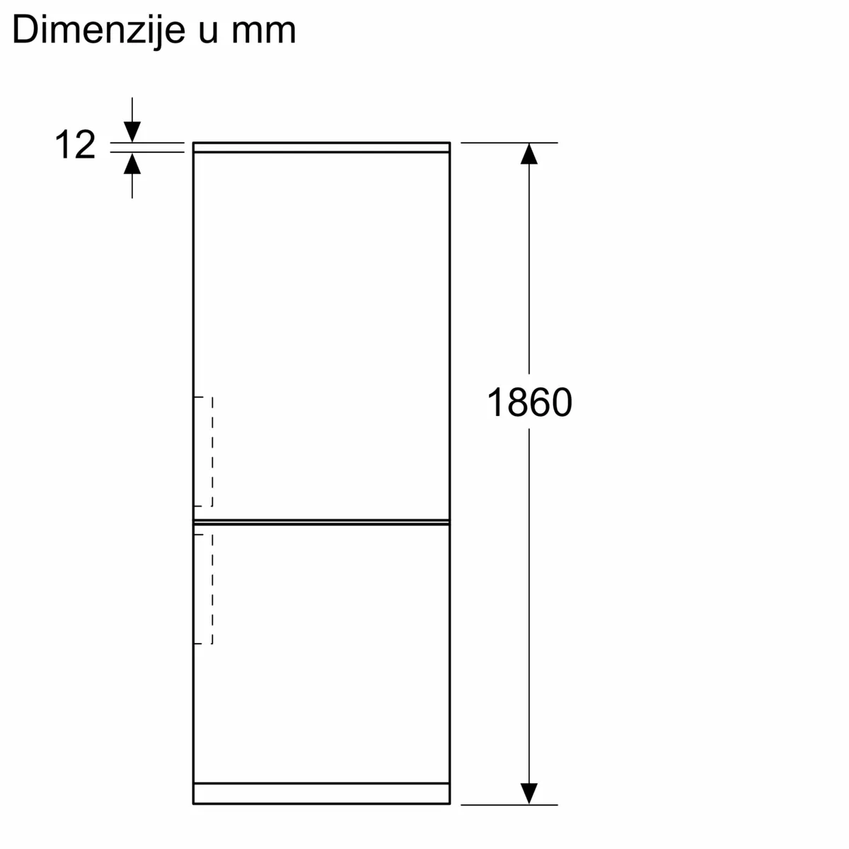 BOSCH KGP76AIC0N Samostojeći kombinovani frižider sa zamrzivačem dole 186 x 75 cm Čelična mat obrada protiv otisaka prstiju serija 8 BOSCH KGP76AIC0N Samostojeći kombinovani frižider sa zamrzivačem dole 186 x 75 cm Čelična mat obrada protiv otisaka prstiju serija 8