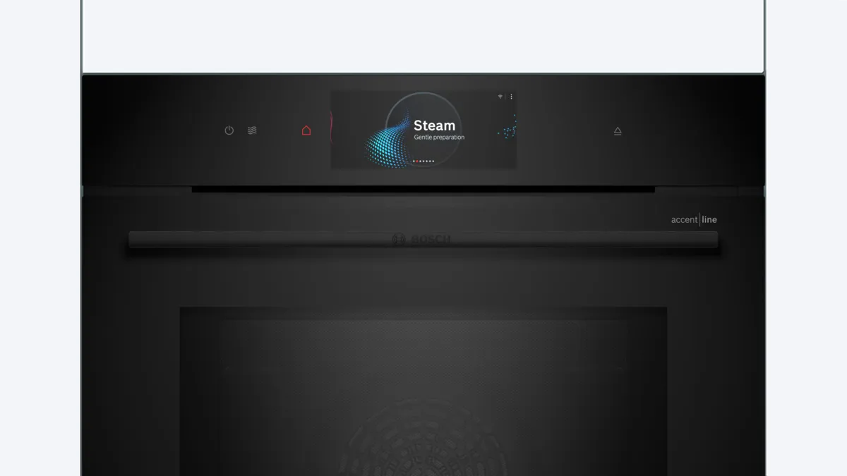 BOSCH HNG978QB1 Ugradna rerna sa dodatnom mikrotalasnom funkcijom i funkcijom pečenja na pari 60 x 60 cm serija 8 Crna