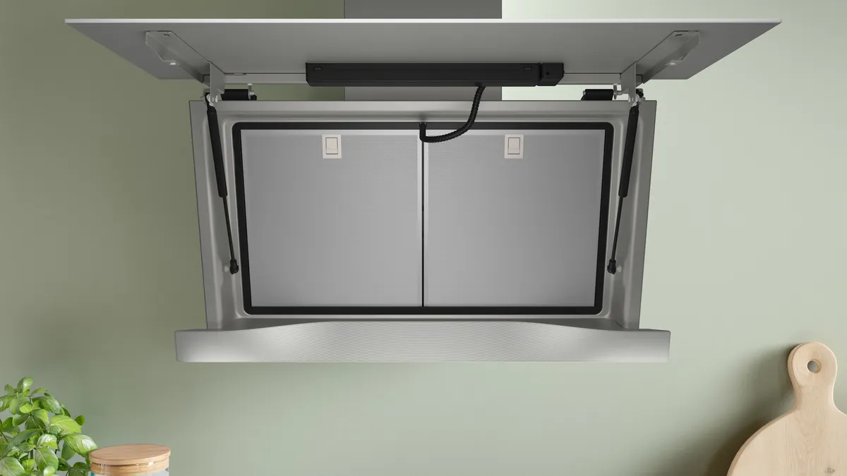 BOSCH DWK91LT20 Zidni aspirator 90 cm clear glass white printed serija 8