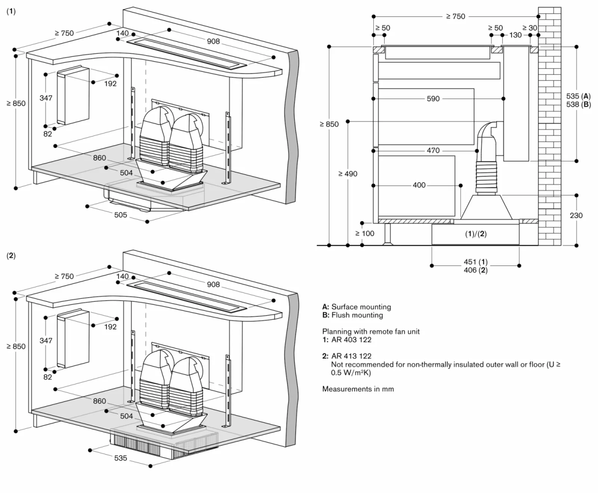 Gaggenau AL400192 aspirator serija 400