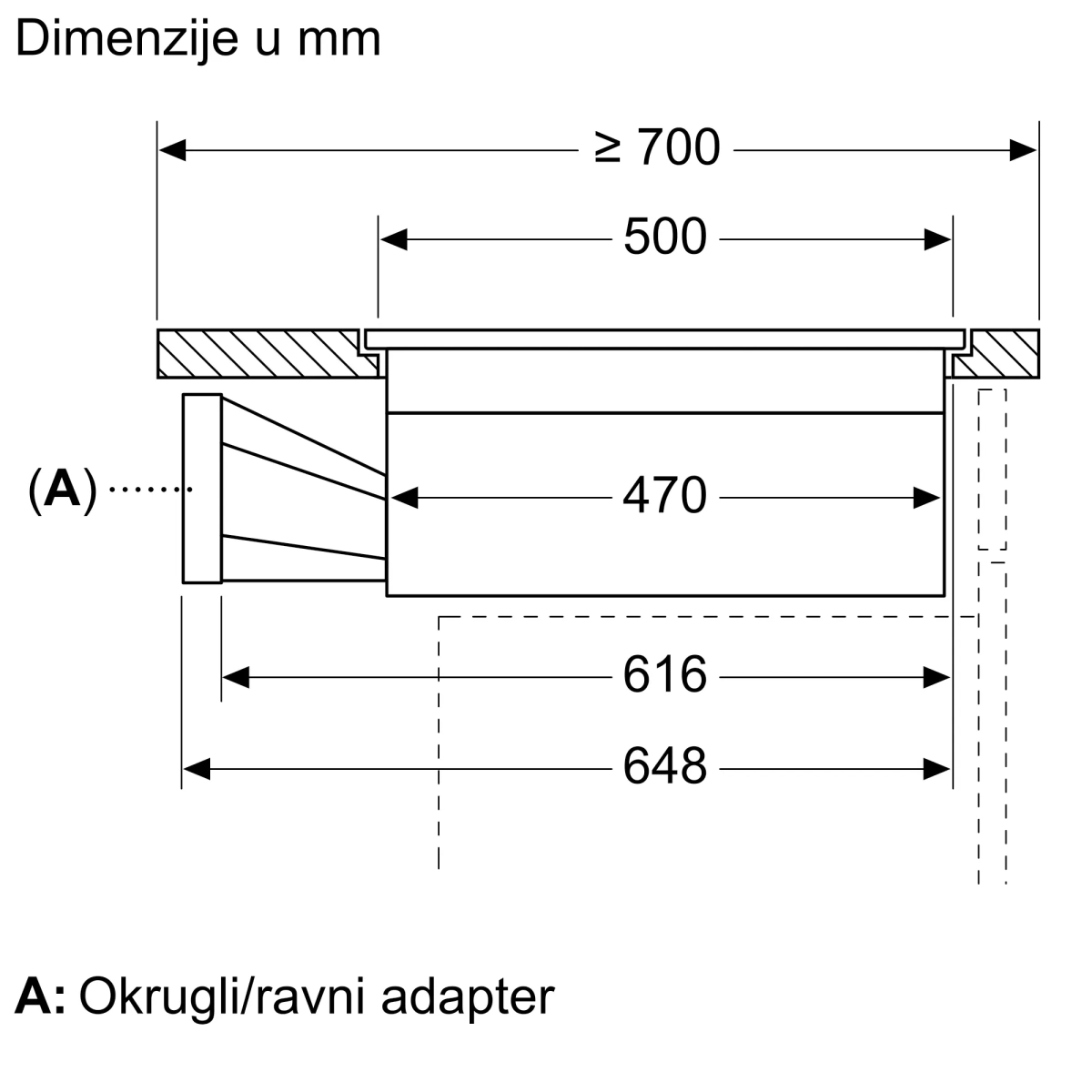 BOSCH PXX820D51E Indukciona ploča za kuvanje sa integrisanim aspiratorom, 80 cm, ugradnja u ravni radne ploče serija 8, fotografija 6