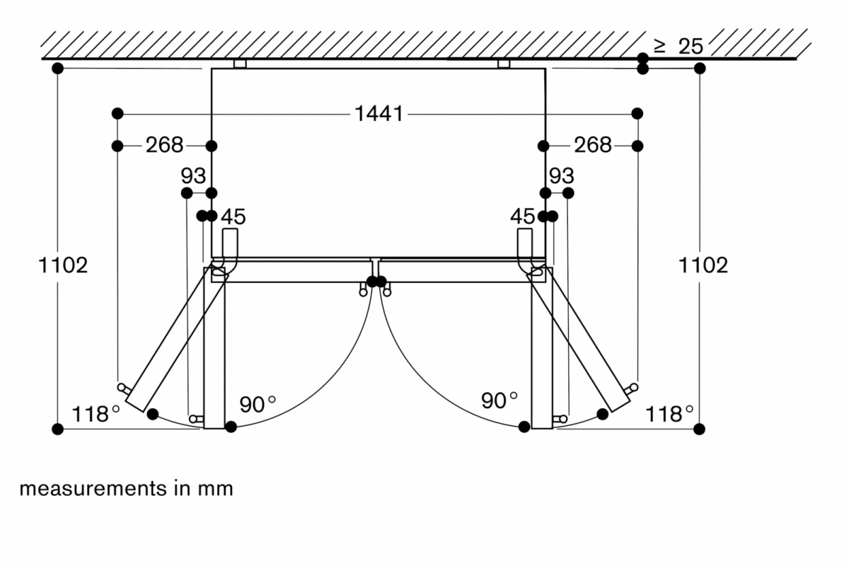Gaggenau RY295350 kombinovani frižider sa zamrzivačem serija 200 Gaggenau RY295350 kombinovani frižider sa zamrzivačem serija 200