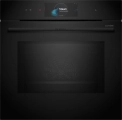BOSCH HNG978QB1 Ugradna rerna sa dodatnom mikrotalasnom funkcijom i funkcijom pečenja na pari 60 x 60 cm serija 8 Crna