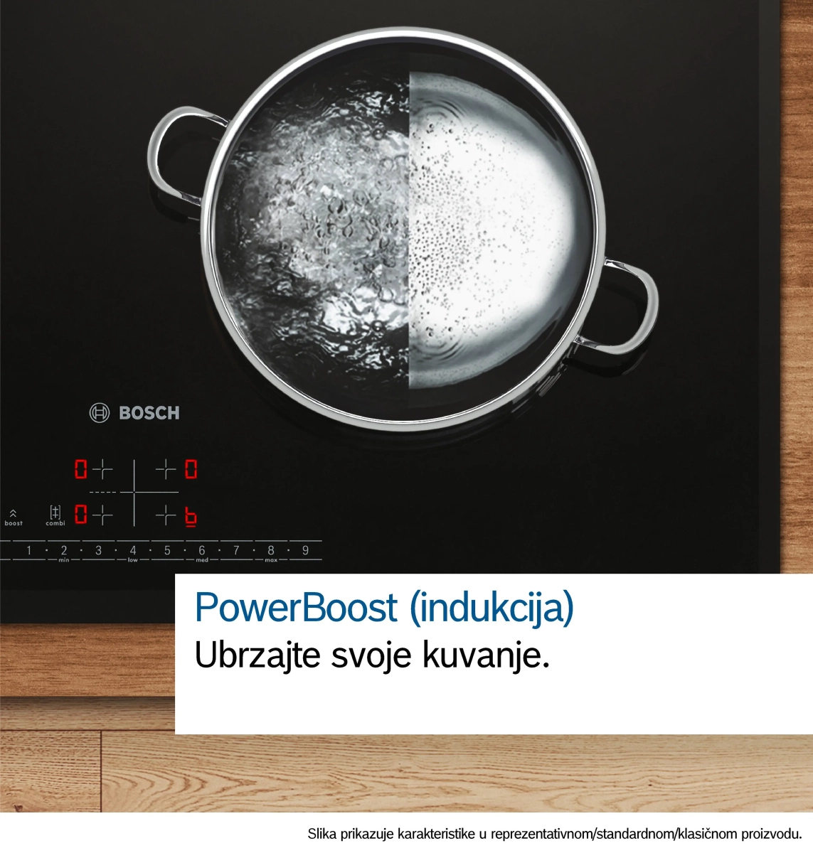 BOSCH PXX820D51E Indukciona ploča za kuvanje sa integrisanim aspiratorom, 80 cm, ugradnja u ravni radne ploče serija 8, fotografija 2