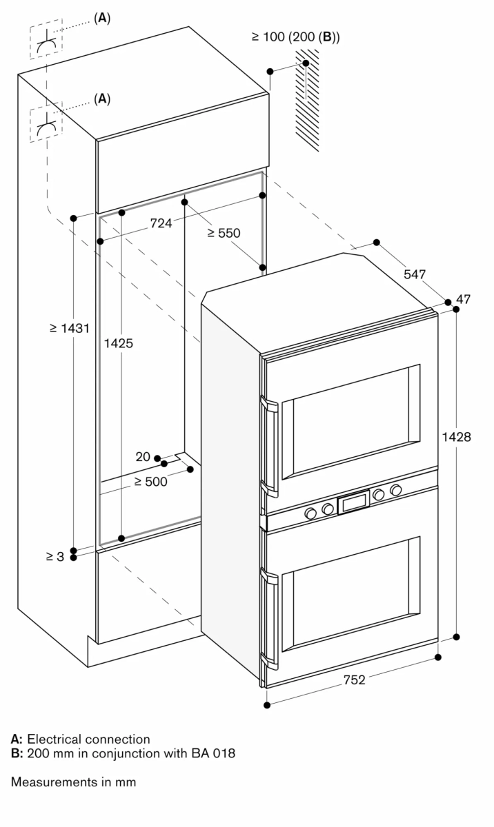 Gaggenau BX481112 ugradna rerna serija 400