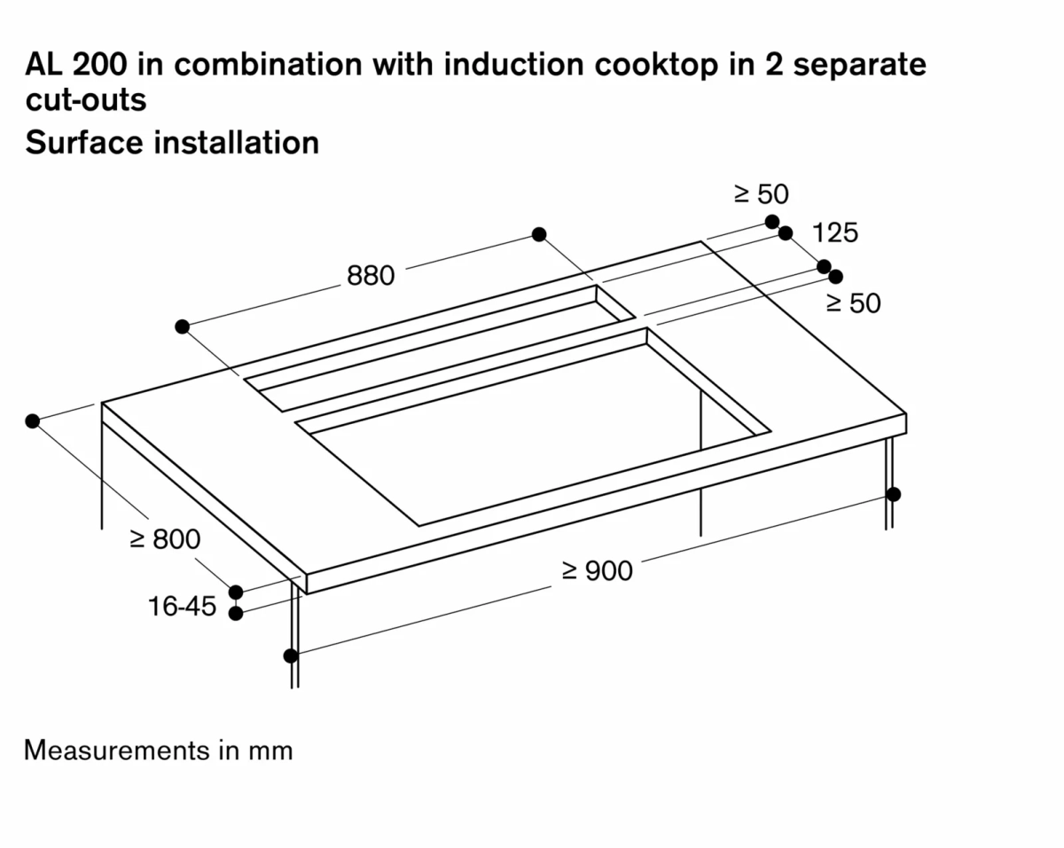Gaggenau AL200190 aspirator serija 200