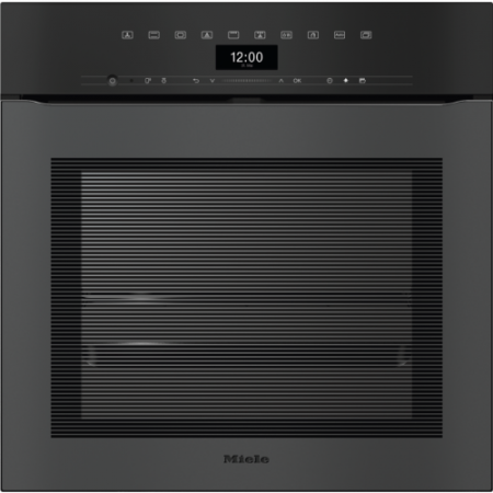 H 7464 BPX Black Mat 125 Gala Ed Miele Ugradna rerna bez ručke