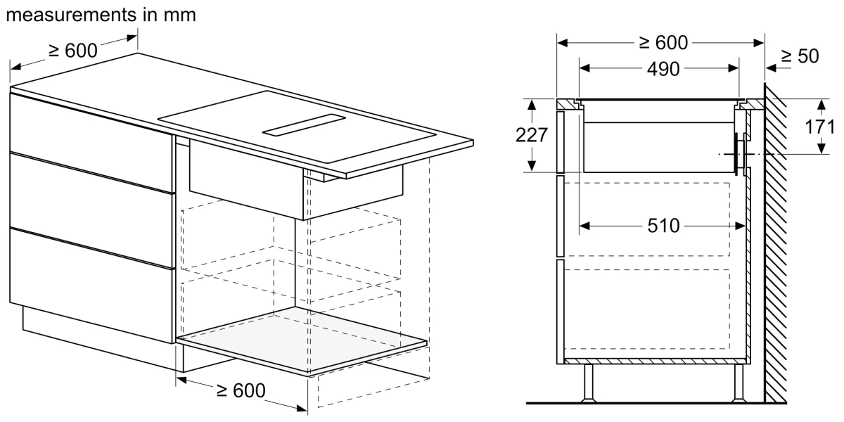 BOSCH PXX820D51E Indukciona ploča za kuvanje sa integrisanim aspiratorom, 80 cm, ugradnja u ravni radne ploče serija 8, fotografija 3