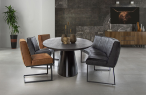 Trpezarijska klupa  Lara – Zara (Freds Oval Bench) u Beogradu Srbiji