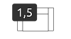 sofe s 1,5 sedišta