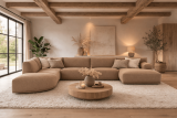 Moderna sofa Cream