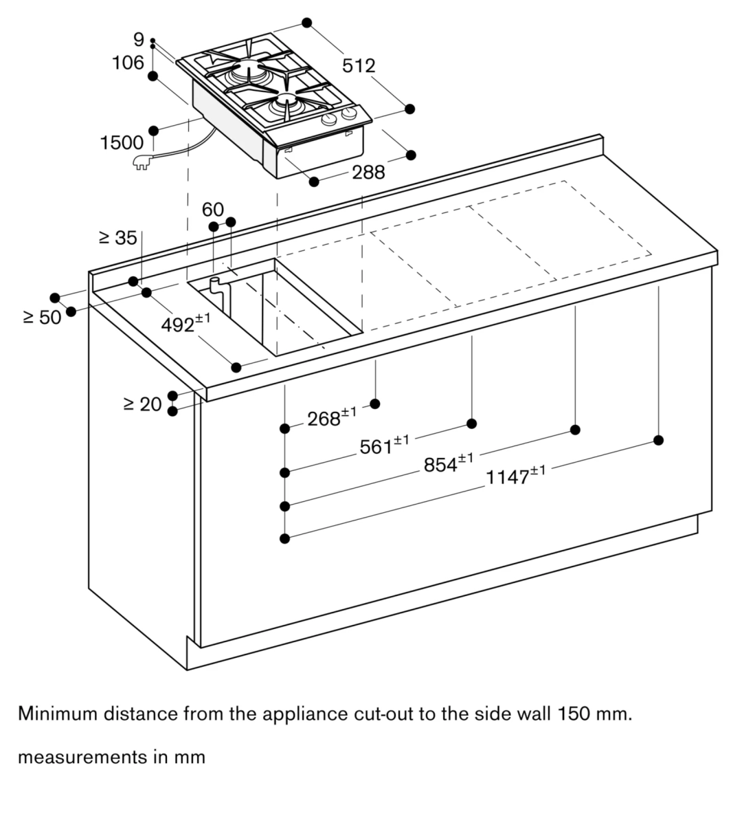 Gaggenau VG232220 Vario plinska ploča za kuvanje serija 200 Gaggenau VG232220 Vario plinska ploča za kuvanje serija 200
