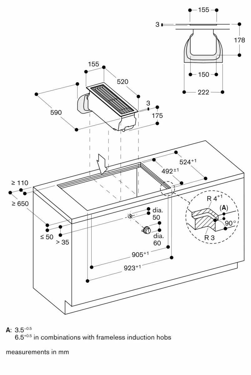 Gaggenau VL414115 Vario aspirator serija 400 Gaggenau VL414115 Vario aspirator serija 400
