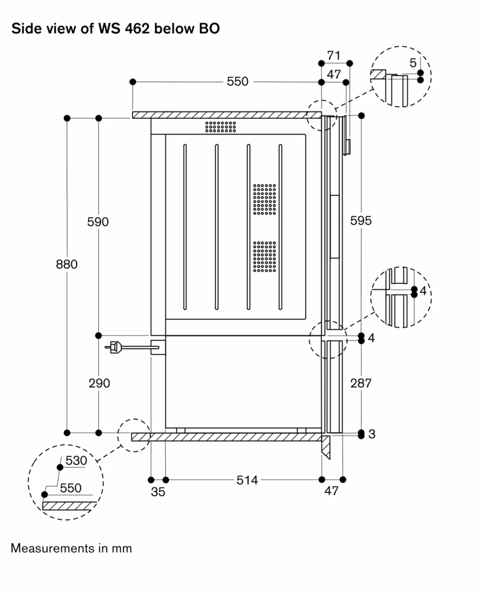 Gaggenau WS462102 ugradna grejna fioka serija 400 Gaggenau WS462102 ugradna grejna fioka serija 400
