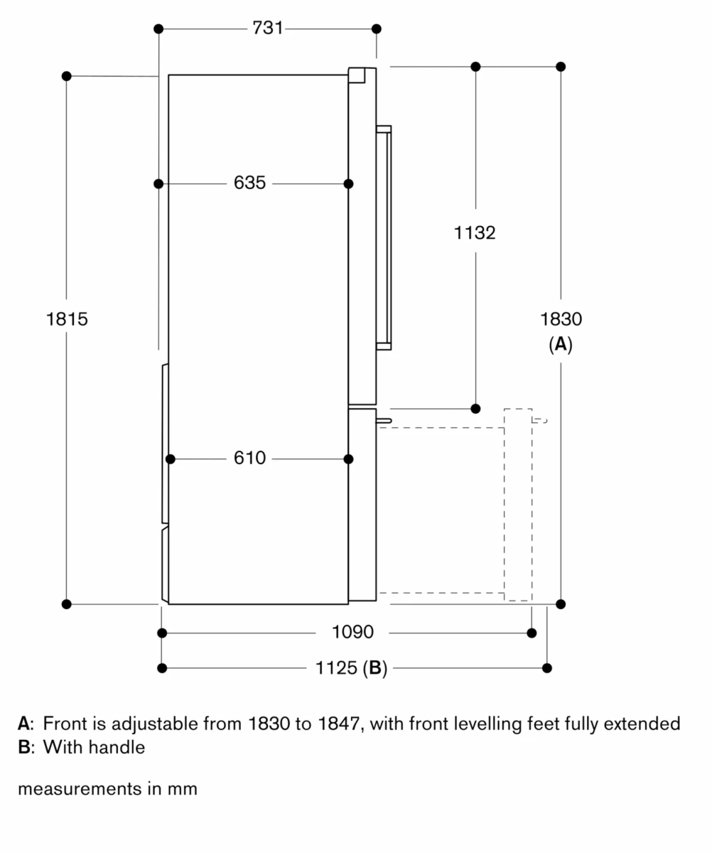 Gaggenau RY295350 kombinovani frižider sa zamrzivačem serija 200 Gaggenau RY295350 kombinovani frižider sa zamrzivačem serija 200