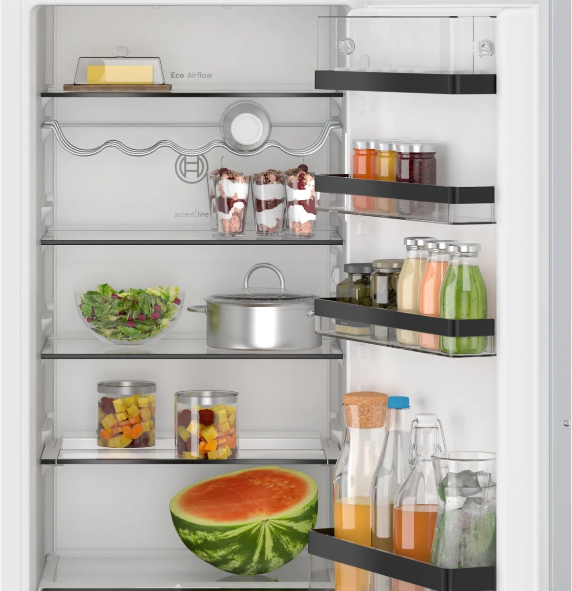 BOSCH KIR41SDD1 Ugradni frižider, 122.5 x 56 cm, Fiksna šarka, lagano zatvaranje serija 6