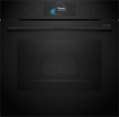 BOSCH HRG978NB1 Ugradna rerna sa dodatnom funkcijom pečenja na pari 60 x 60 cm serija 8 Crna