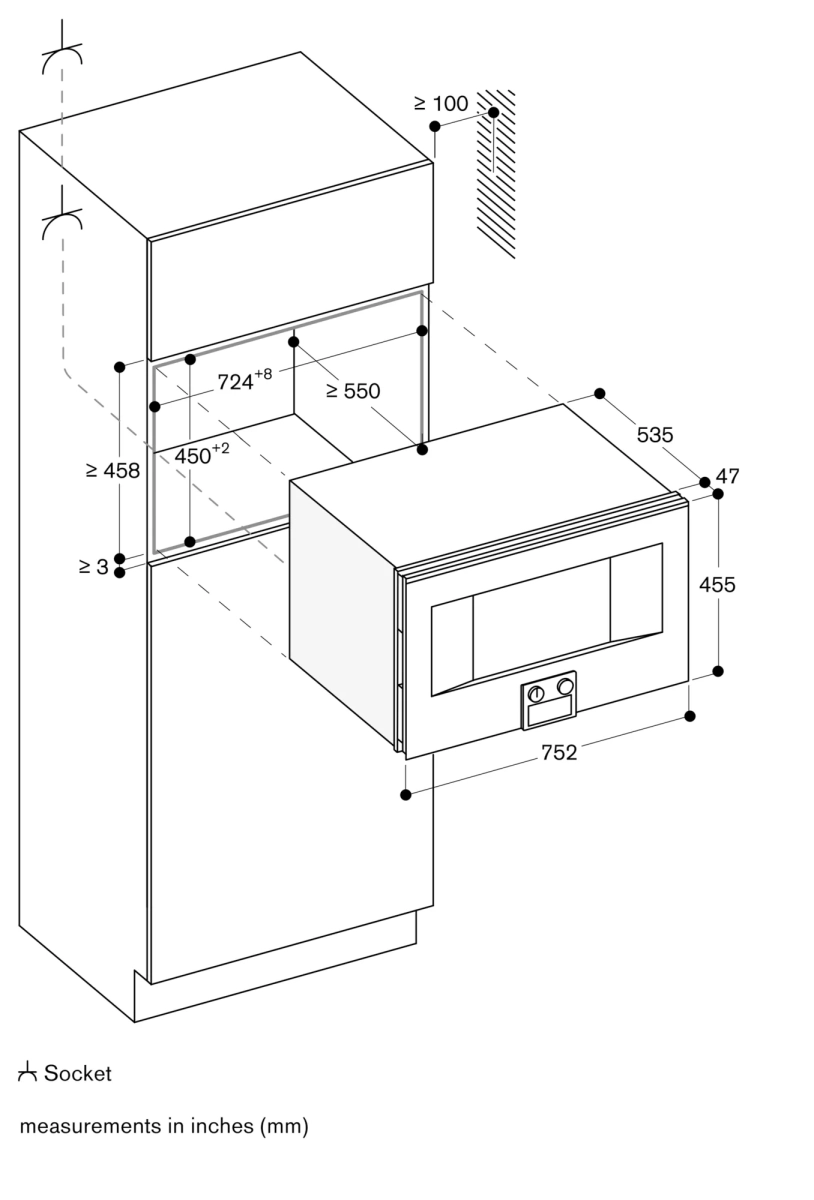 Gaggenau BM485110 kombinovana mikrotalasna rerna cena | Srbija